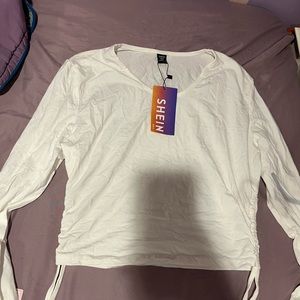 Long sleeve crop top